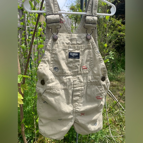 OshKosh B'gosh Other - OshKosh B’gosh Toddler Baseball Overalls